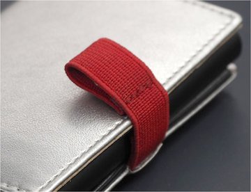Red elastic 17 mm